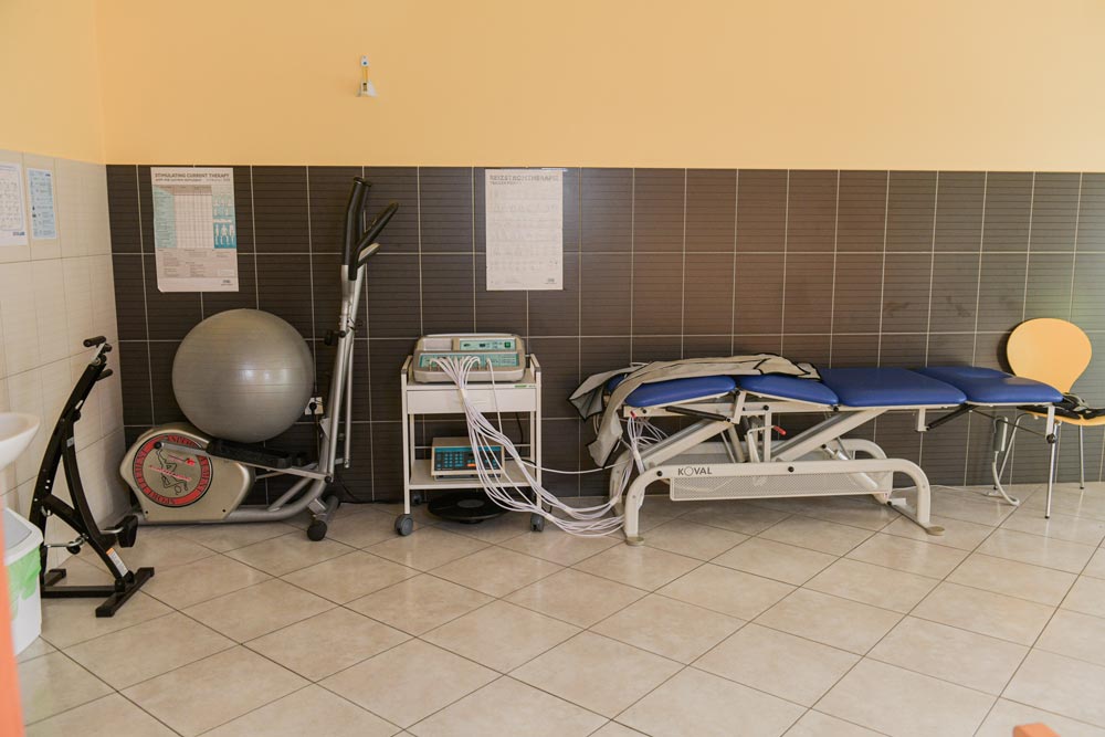 Physisch in der Heimat
